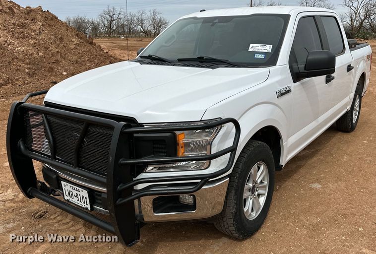 image for item DG4271 2019 Ford F150 SuperCrew pickup truck