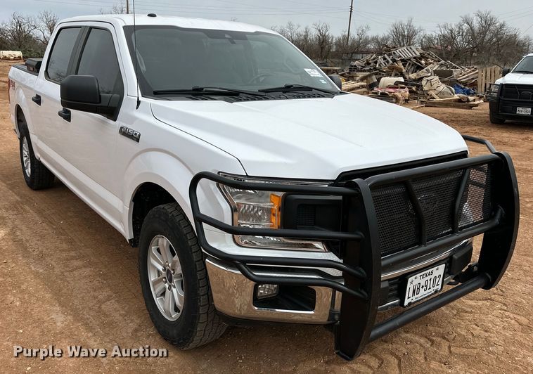 image for item DG4271 2019 Ford F150 SuperCrew pickup truck