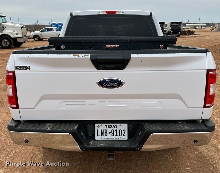 image for item DG4271 2019 Ford F150 SuperCrew pickup truck