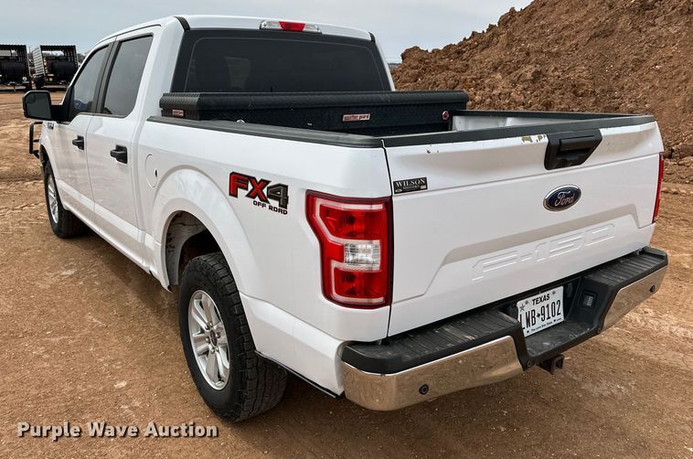 image for item DG4271 2019 Ford F150 SuperCrew pickup truck