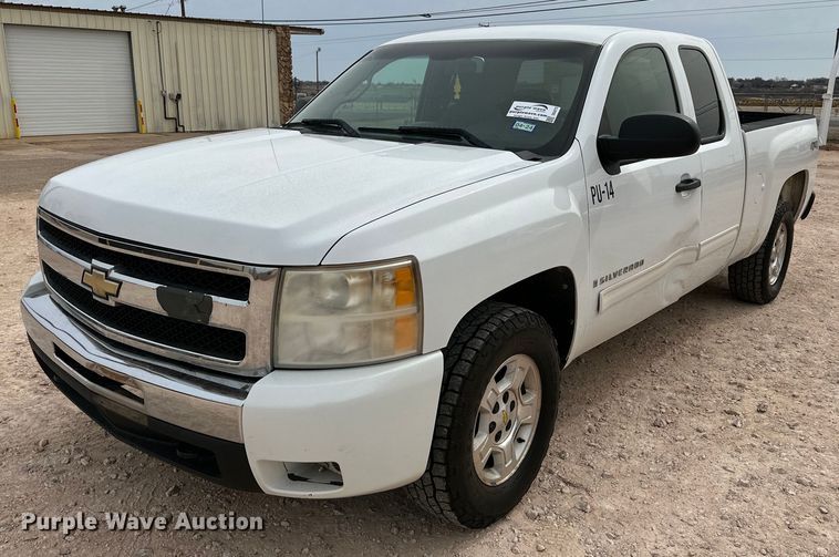 image for item DG4273 2009 Chevrolet  Silverado 1500 Ext. Cab pickup truck