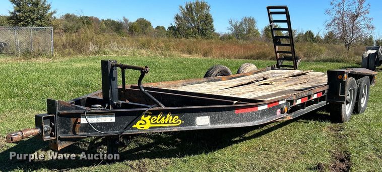 image for item DJ6431 2018 Belshe equipment trailer