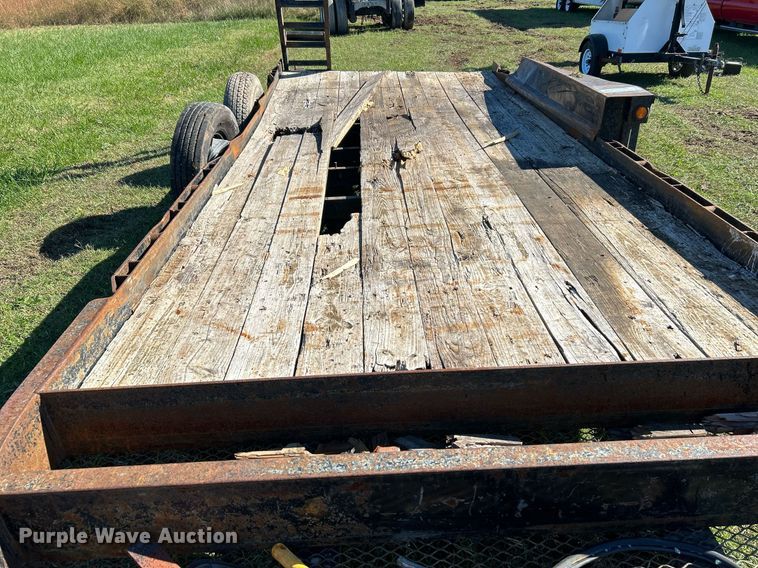 image for item DJ6431 2018 Belshe equipment trailer