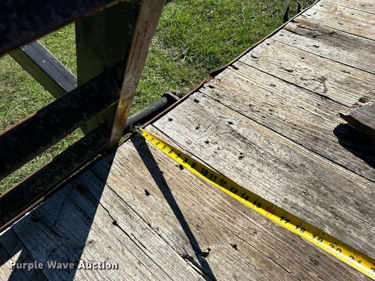 image for item DJ6431 2018 Belshe equipment trailer