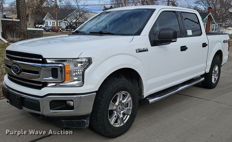 image for item DK0543 2019 Ford F150 SuperCrew pickup truck