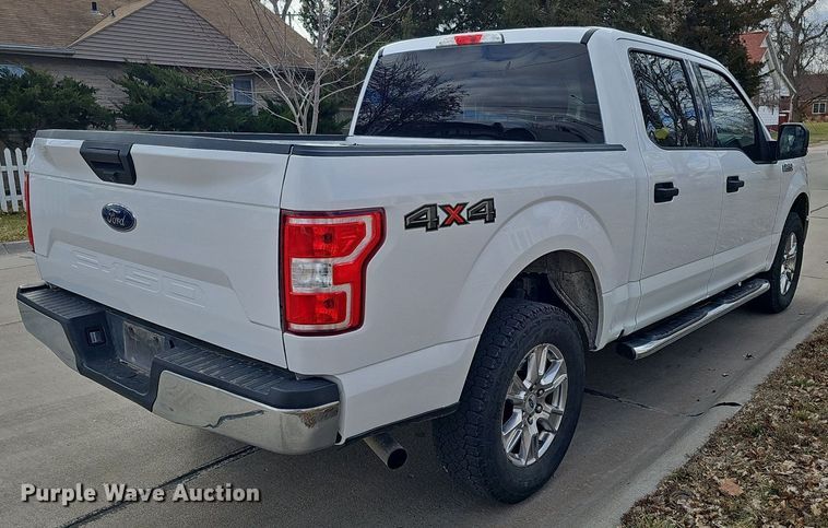 image for item DK0543 2019 Ford F150 SuperCrew pickup truck