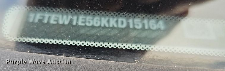 image for item DK0543 2019 Ford F150 SuperCrew pickup truck