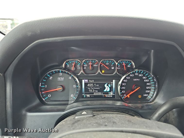 image for item DK0556 2015 Chevrolet Silverado 1500   Double Cab pickup truck