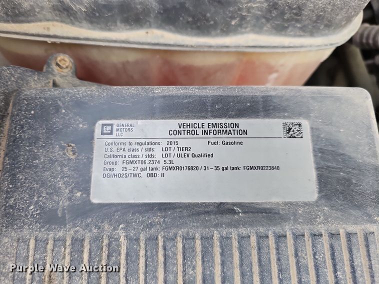 image for item DK0556 2015 Chevrolet Silverado 1500   Double Cab pickup truck