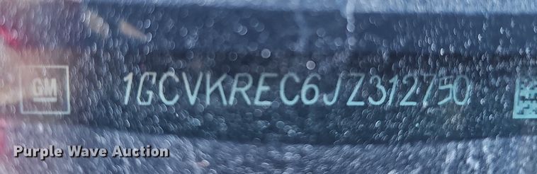 image for item DK0593 2018 Chevrolet Silverado 1500 Double Cab pickup truck