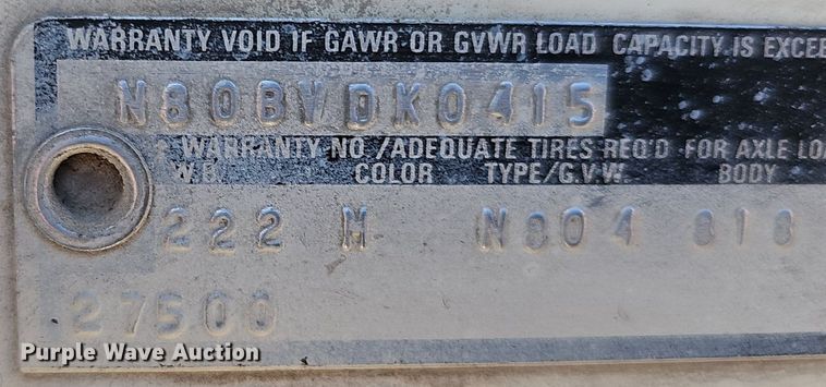 image for item DK0606 1979 Ford 800 crane truck