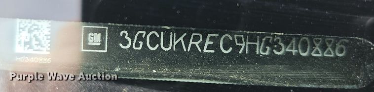 image for item DK0619 2017 Chevrolet Silverado 1500 Crew Cab pickup truck