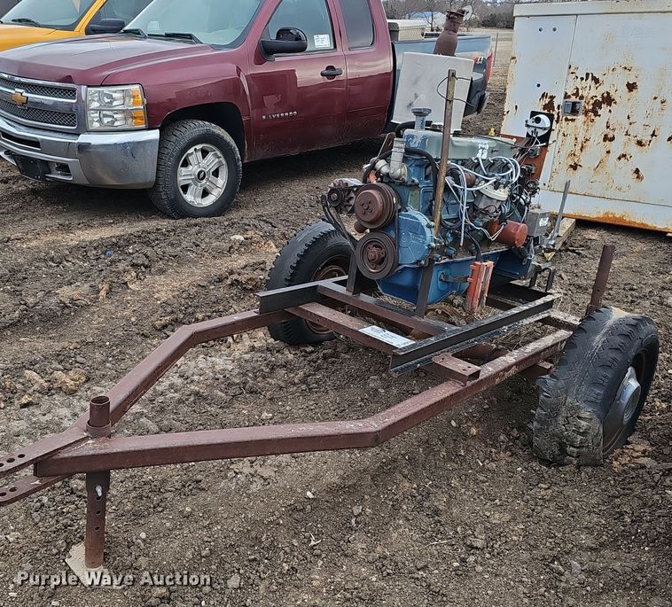 image for item DK0639 Shop built towable pump