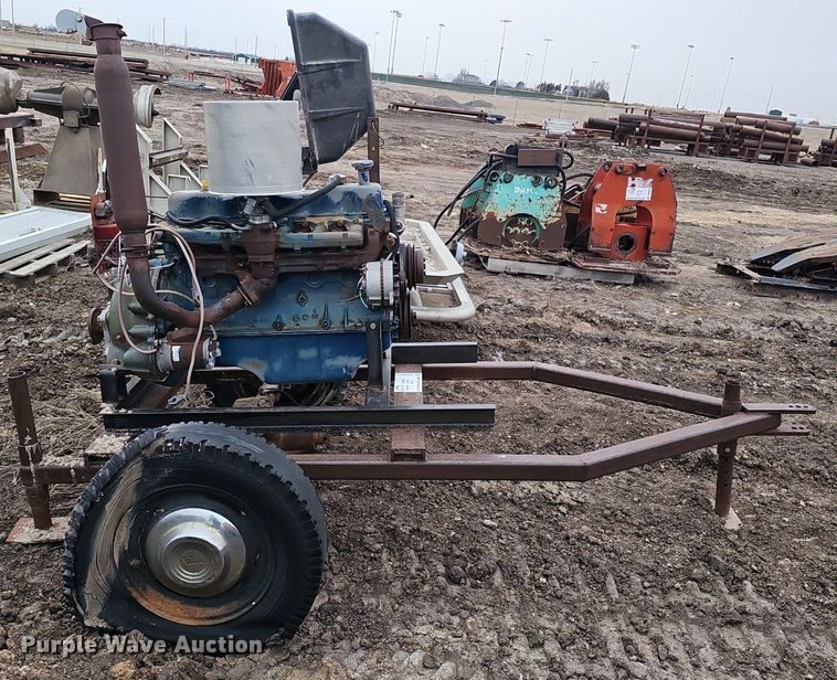 image for item DK0639 Shop built towable pump