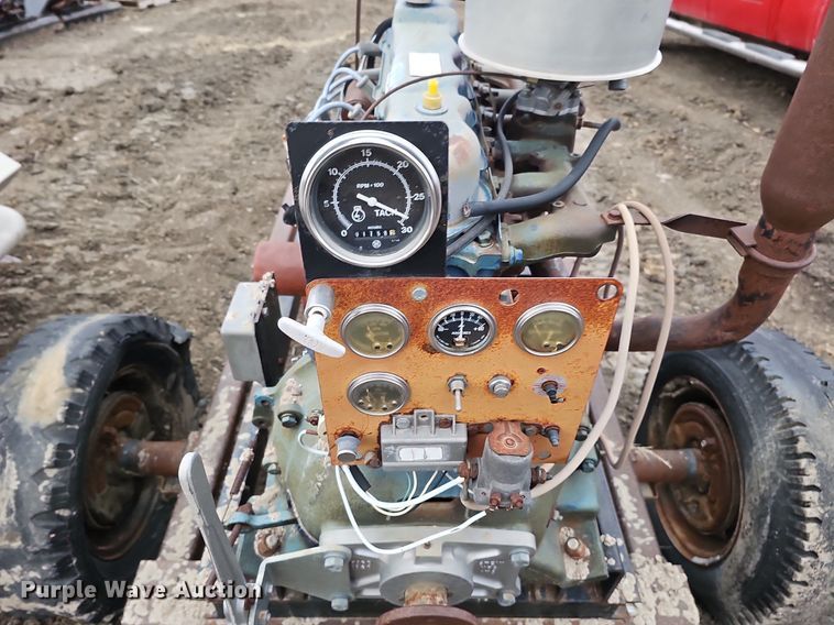 image for item DK0639 Shop built towable pump