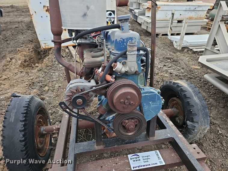 image for item DK0639 Shop built towable pump