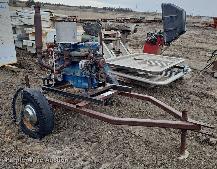 image for item DK0639 Shop built towable pump