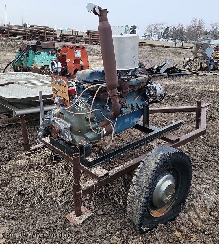 image for item DK0639 Shop built towable pump