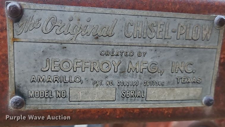 image for item DK0642 Allis Chalmers 10 chisel