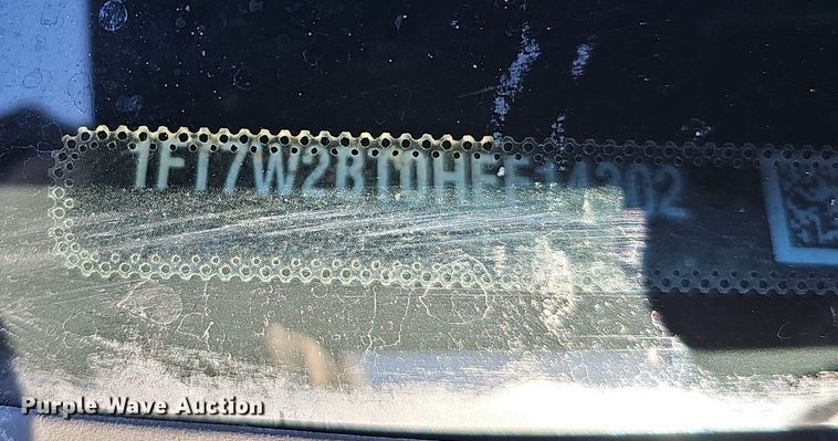 image for item DK0658 2017 Ford F250 Super Duty Crew Cab pickup truck