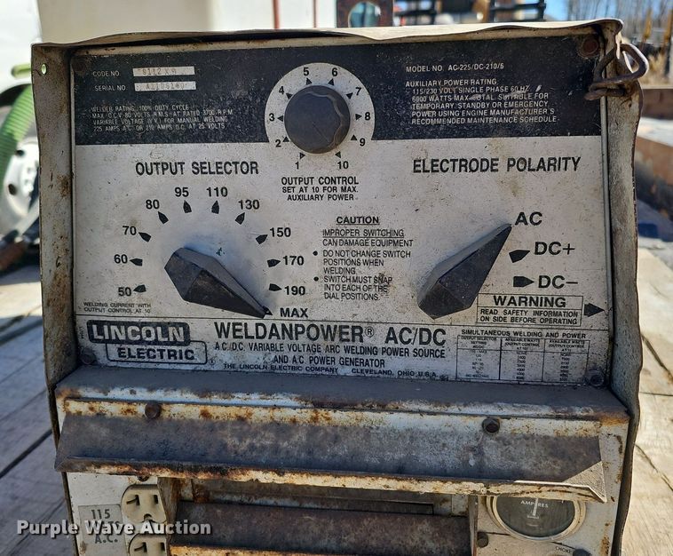 image for item DK0667 Lincoln Electric welder/generator