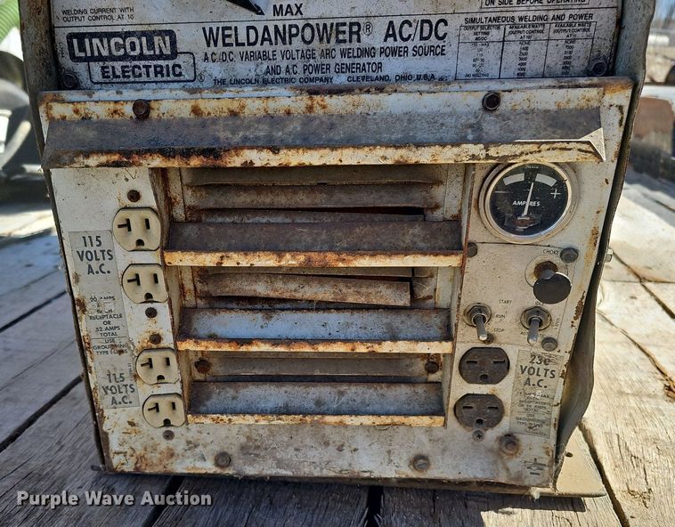 image for item DK0667 Lincoln Electric welder/generator