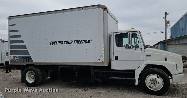 image for item DK0698 1996 Freightliner  FL70 box truck