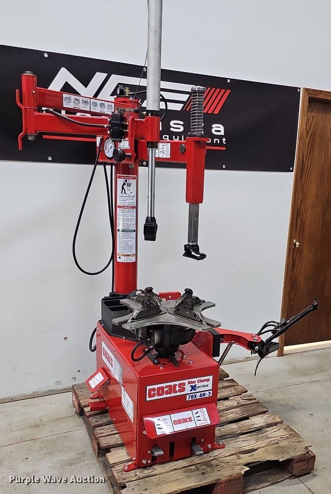 image for item DK0699 Coats X Series 70X-AH-3 rim clamp tire machine 