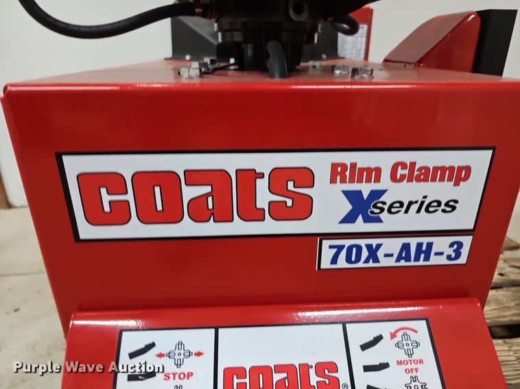 image for item DK0699 Coats X Series 70X-AH-3 rim clamp tire machine 