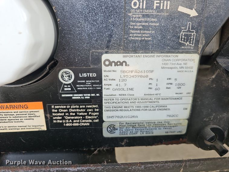 image for item DK0705 1996 Thor West Residency 3650 FTS351232 RV