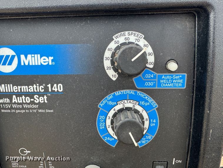 image for item DK6796 Millermatic 140 welder