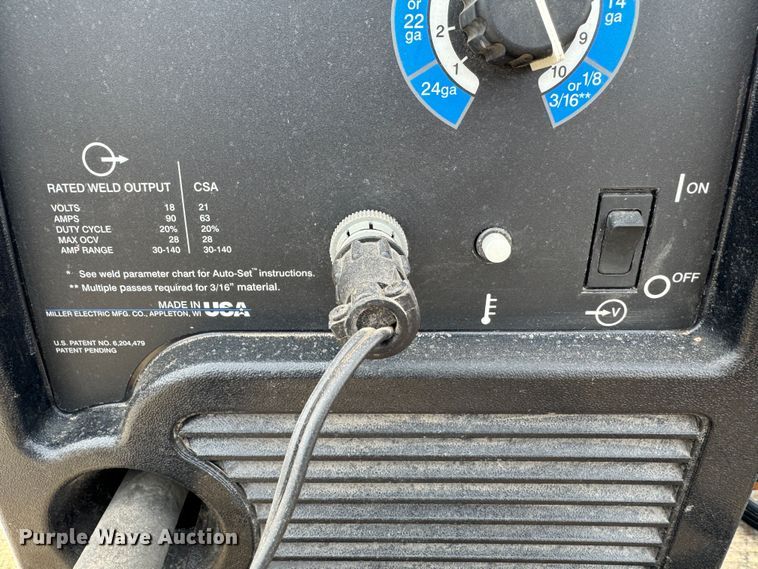 image for item DK6796 Millermatic 140 welder