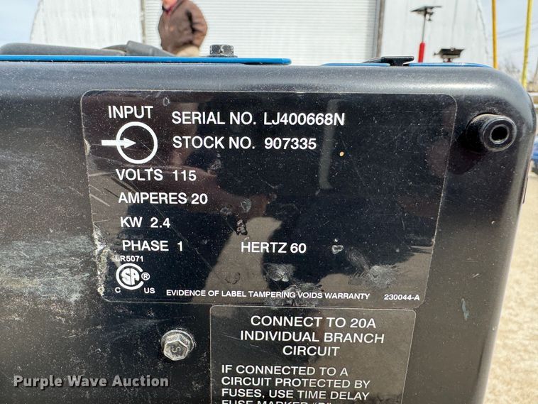 image for item DK6796 Millermatic 140 welder