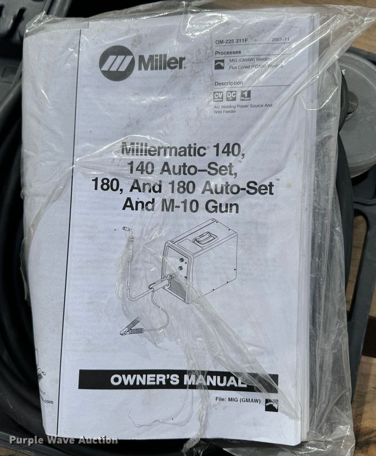 image for item DK6796 Millermatic 140 welder