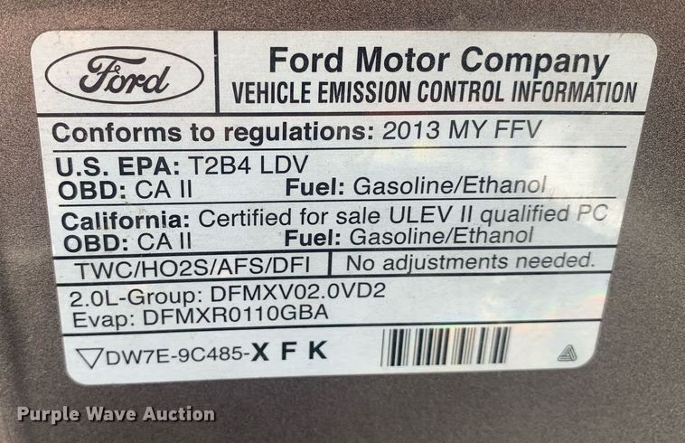 image for item DM7754 2014 Ford Focus SE 