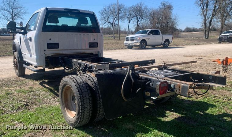 image for item DM7760 2019 Ford F550 truck cab and chassis