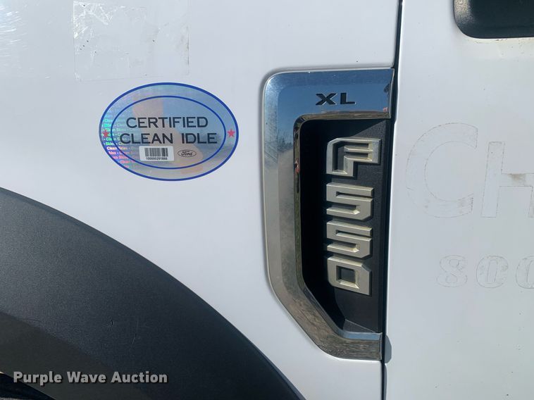 image for item DM7760 2019 Ford F550 truck cab and chassis