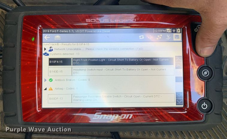 image for item DM7760 2019 Ford F550 truck cab and chassis