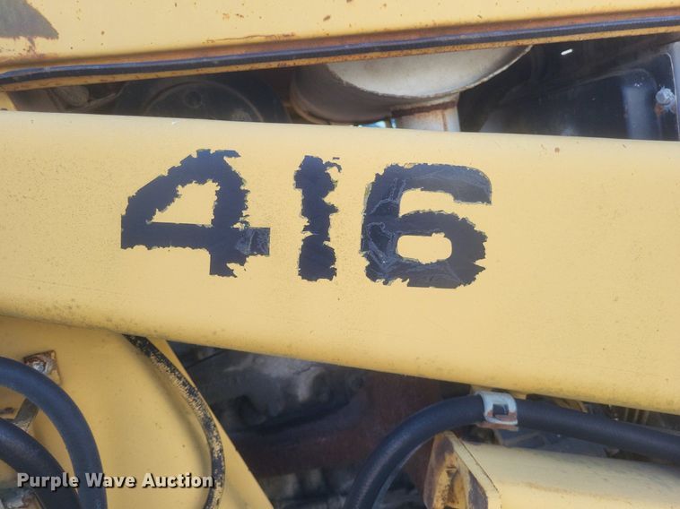 image for item DO4831 1986 Caterpillar 416 backhoe