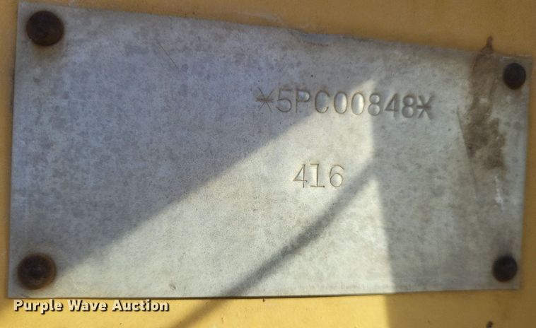 image for item DO4831 1986 Caterpillar 416 backhoe