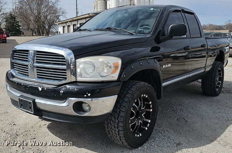 image for item DP0808 2008 Dodge Ram 1500 Quad Cab pickup truck