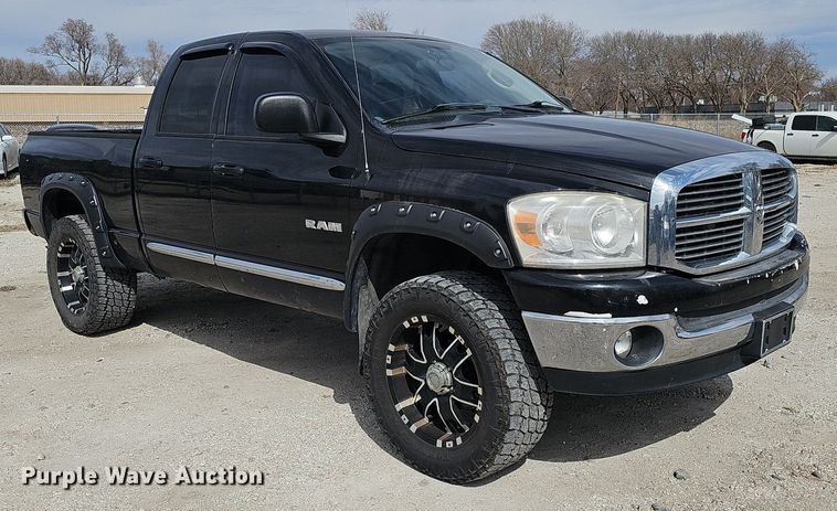 image for item DP0808 2008 Dodge Ram 1500 Quad Cab pickup truck