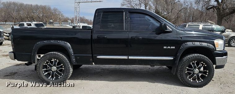 image for item DP0808 2008 Dodge Ram 1500 Quad Cab pickup truck