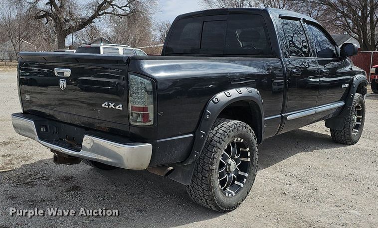 image for item DP0808 2008 Dodge Ram 1500 Quad Cab pickup truck