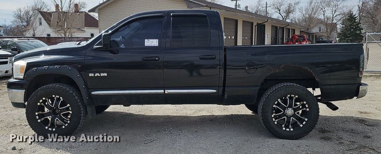 image for item DP0808 2008 Dodge Ram 1500 Quad Cab pickup truck