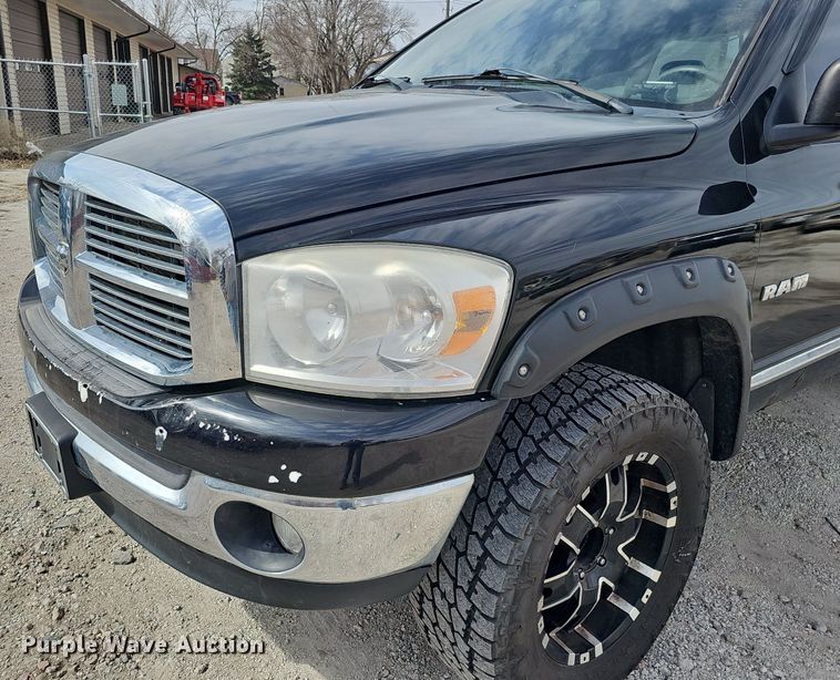 image for item DP0808 2008 Dodge Ram 1500 Quad Cab pickup truck