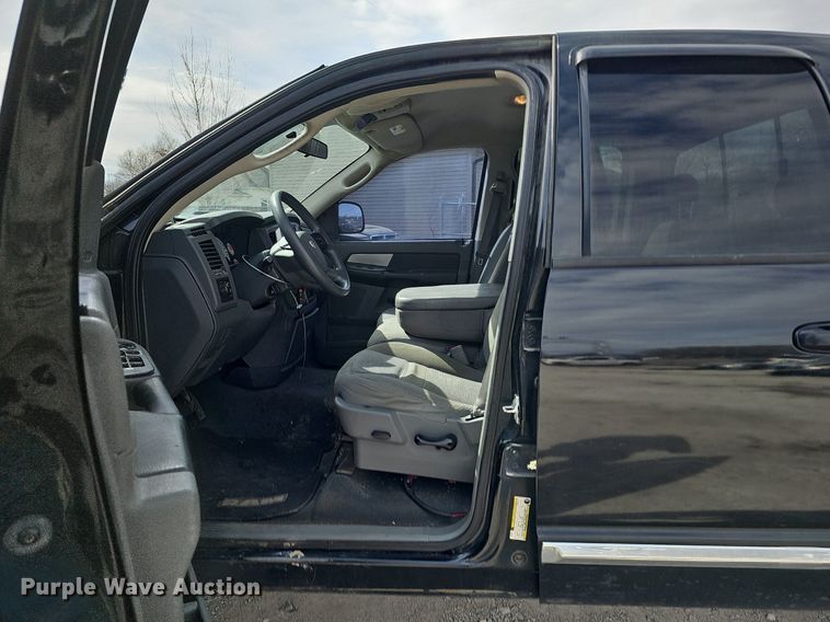 image for item DP0808 2008 Dodge Ram 1500 Quad Cab pickup truck