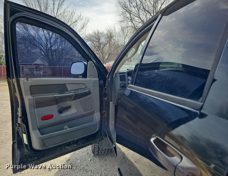 image for item DP0808 2008 Dodge Ram 1500 Quad Cab pickup truck