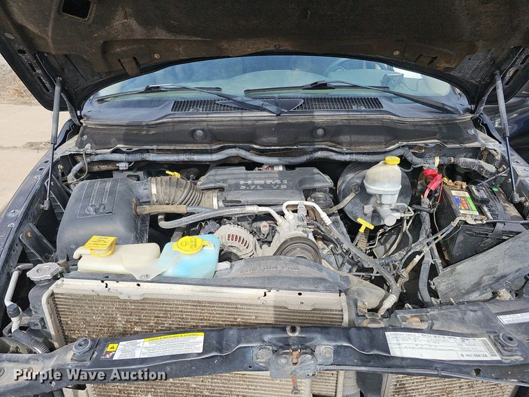 image for item DP0808 2008 Dodge Ram 1500 Quad Cab pickup truck