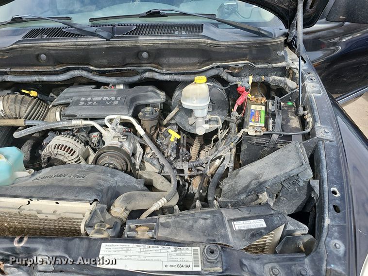 image for item DP0808 2008 Dodge Ram 1500 Quad Cab pickup truck